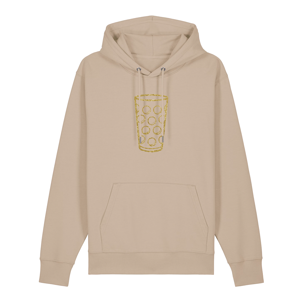 Glitzerdubbe gold - Hoodie Unisex