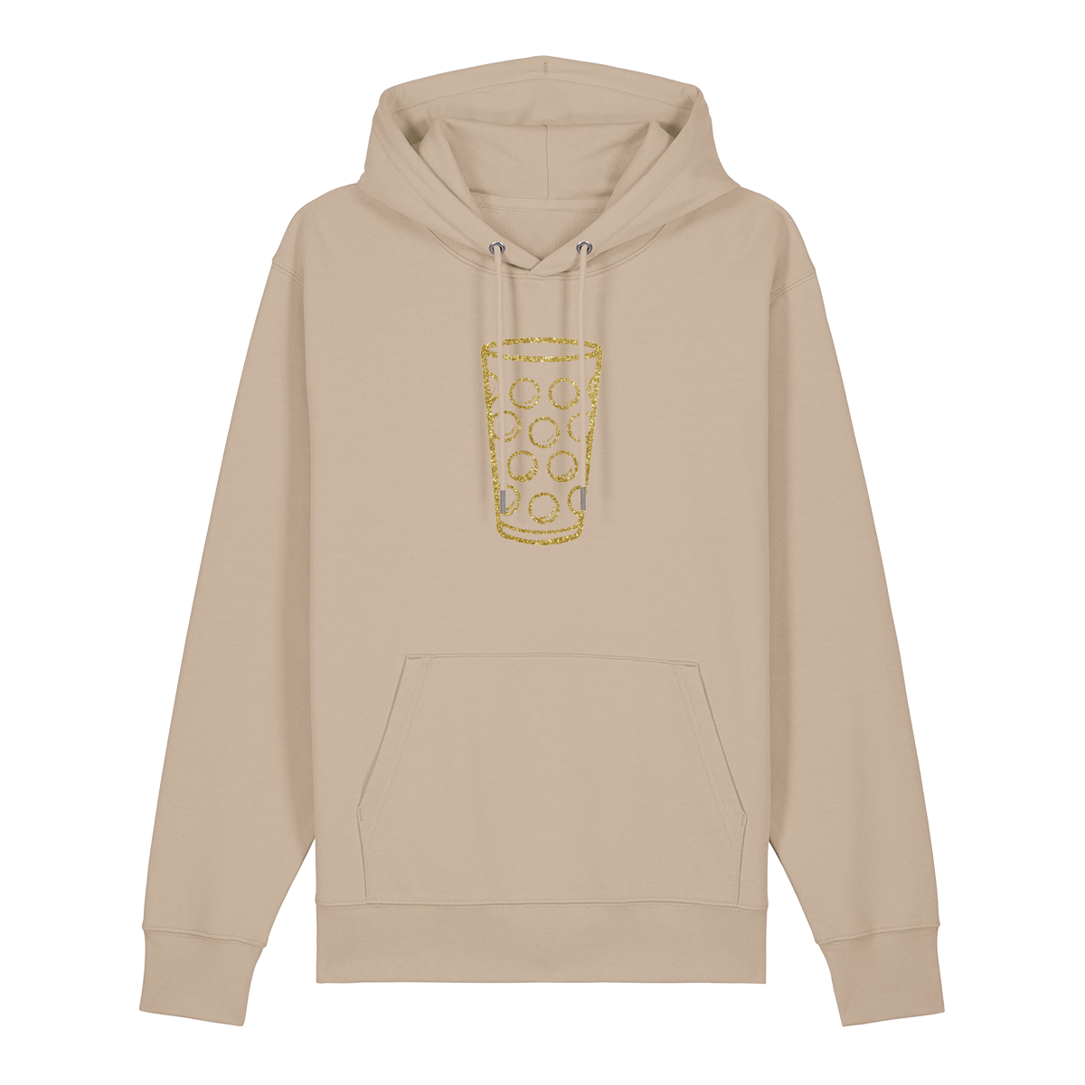 Glitzerdubbe gold - Hoodie Unisex
