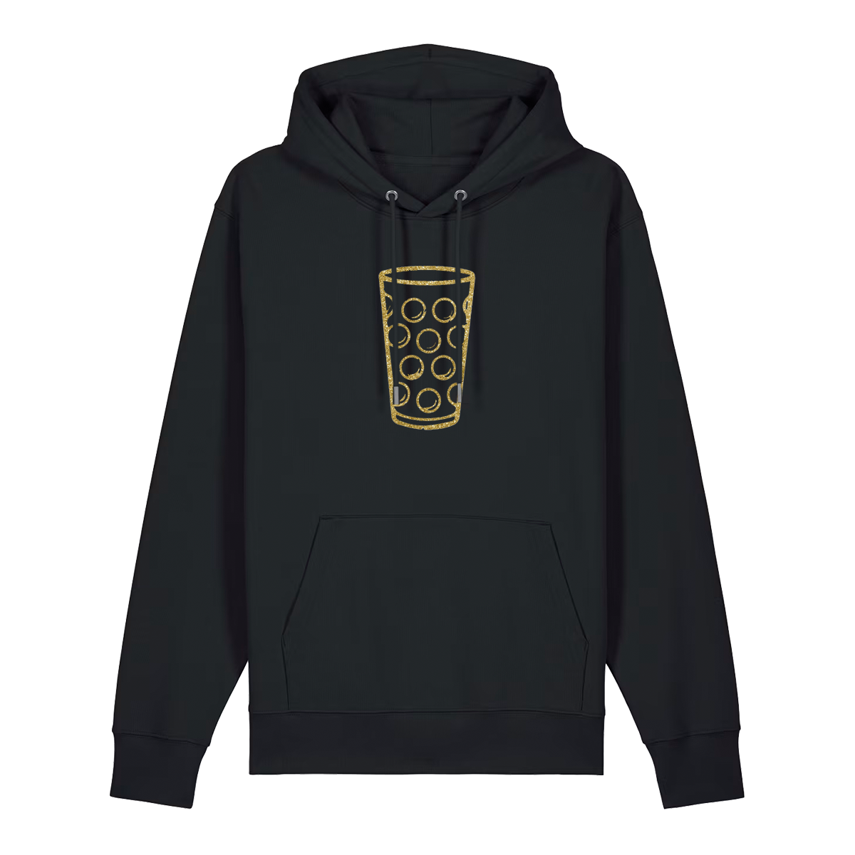 Glitzerdubbe gold - Hoodie Unisex