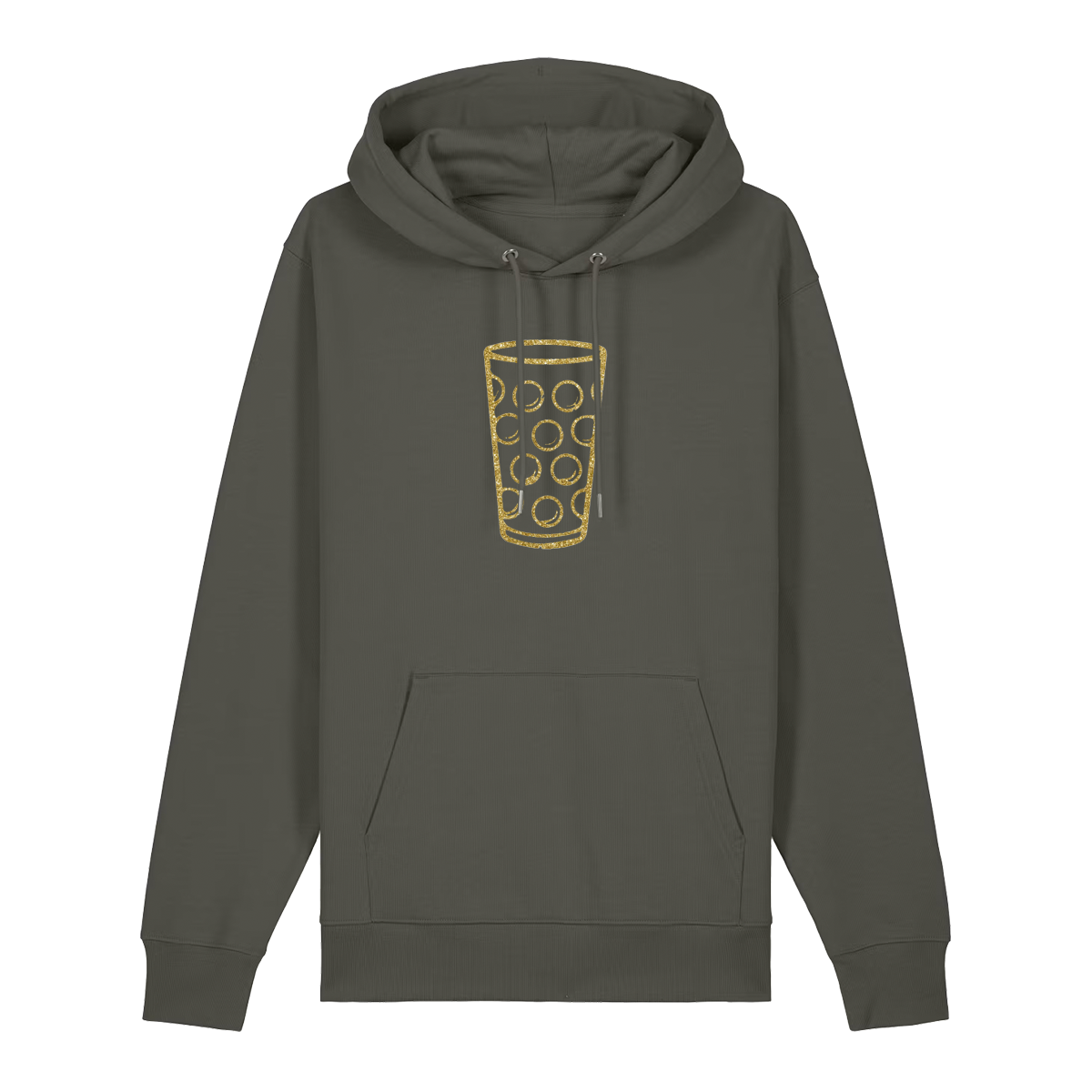 Glitzerdubbe gold - Hoodie Unisex
