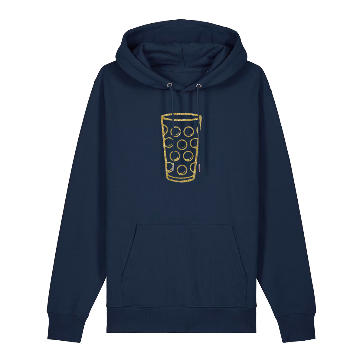 Glitzerdubbe gold - Hoodie Unisex