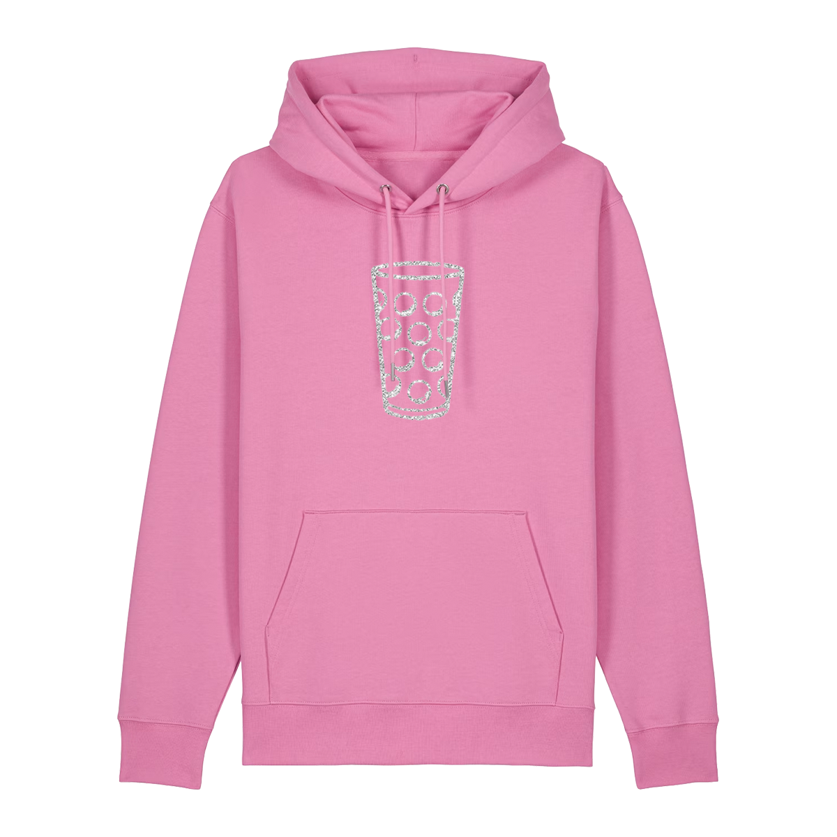 Glitzerdubbe silber - Hoodie Unisex