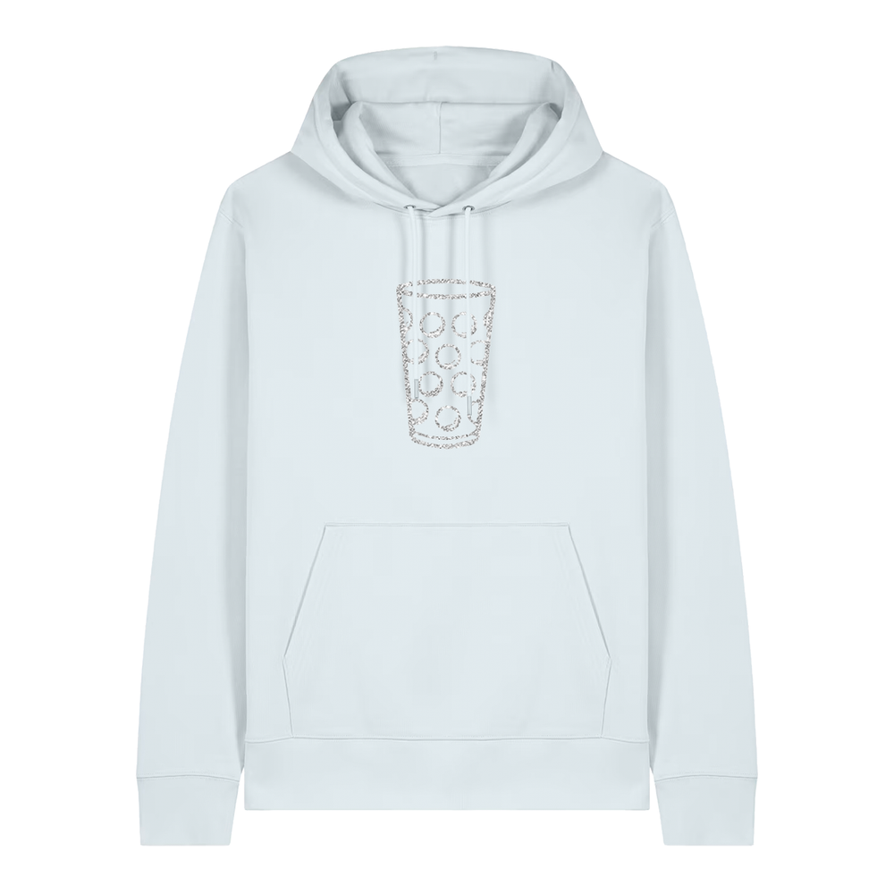 Glitzerdubbe silber - Hoodie Unisex