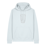 Glitzerdubbe silber - Hoodie Unisex