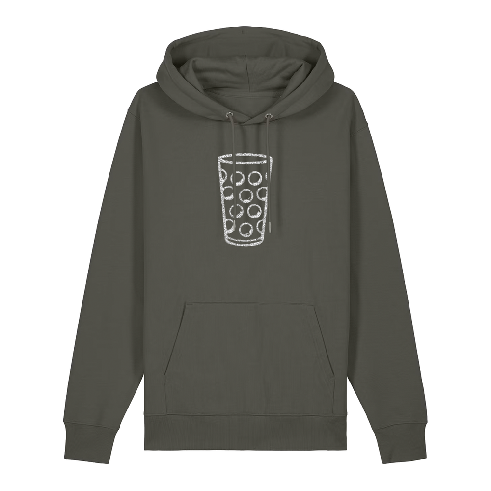Glitzerdubbe silber - Hoodie Unisex