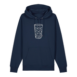 Glitzerdubbe silber - Hoodie Unisex
