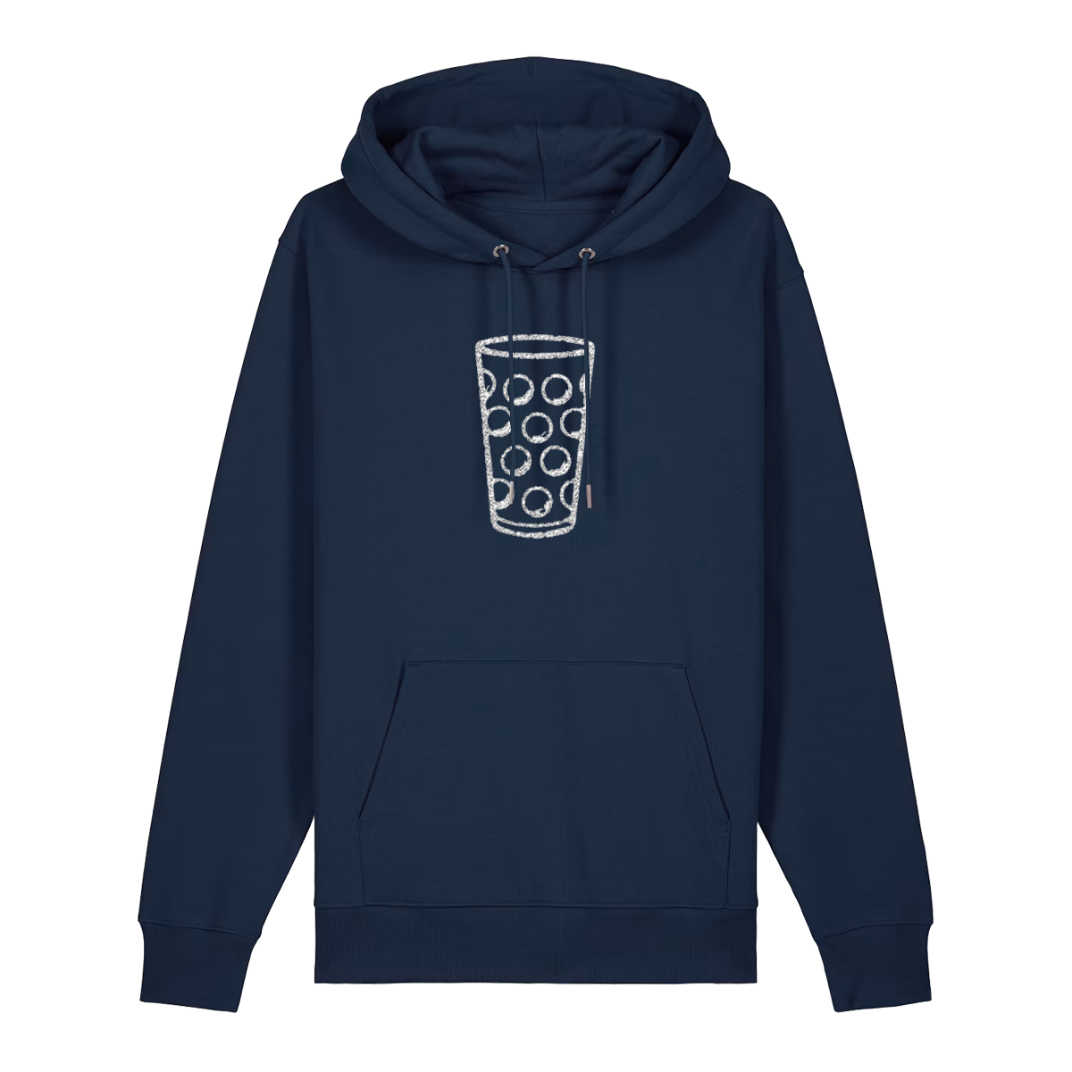 Glitzerdubbe silber - Hoodie Unisex