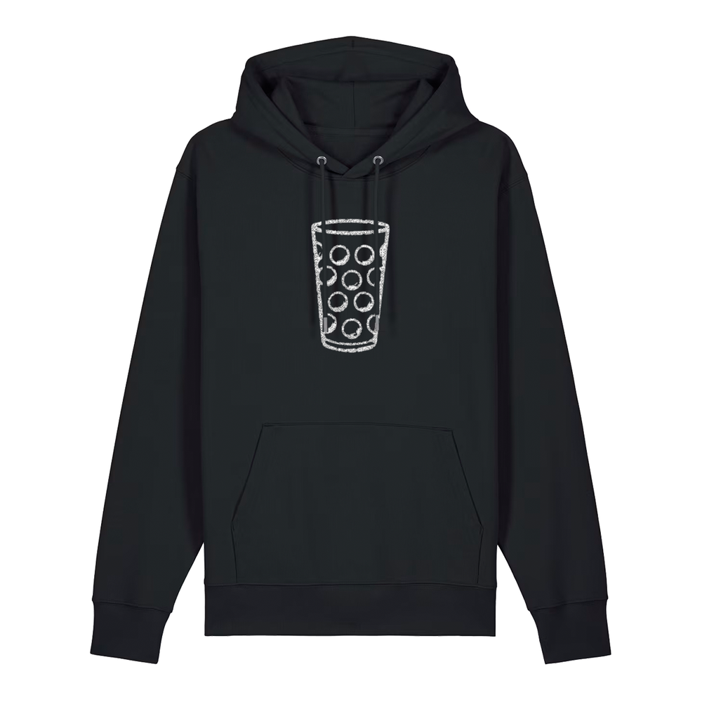 Glitzerdubbe silber - Hoodie Unisex