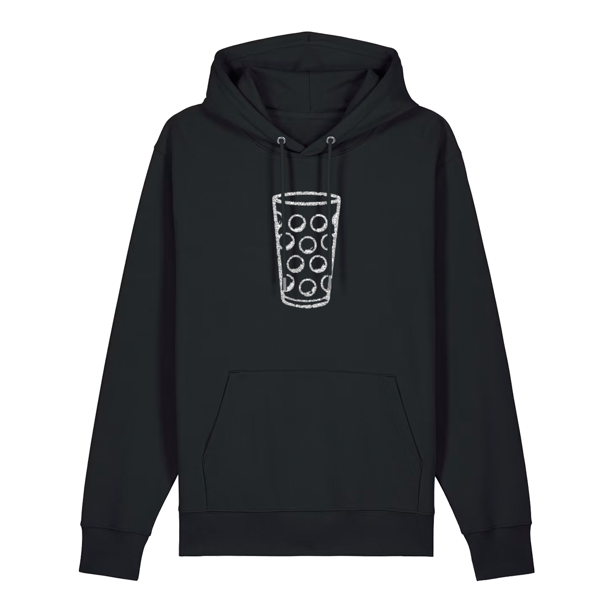 Glitzerdubbe silber - Hoodie Unisex