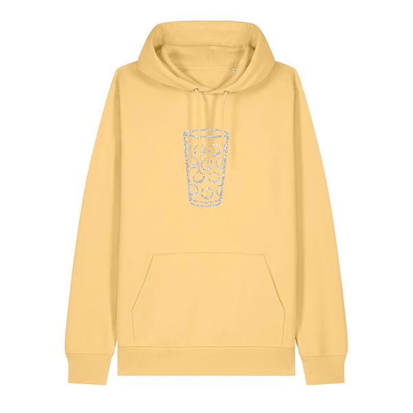 Glitzerdubbe silber - Hoodie Unisex