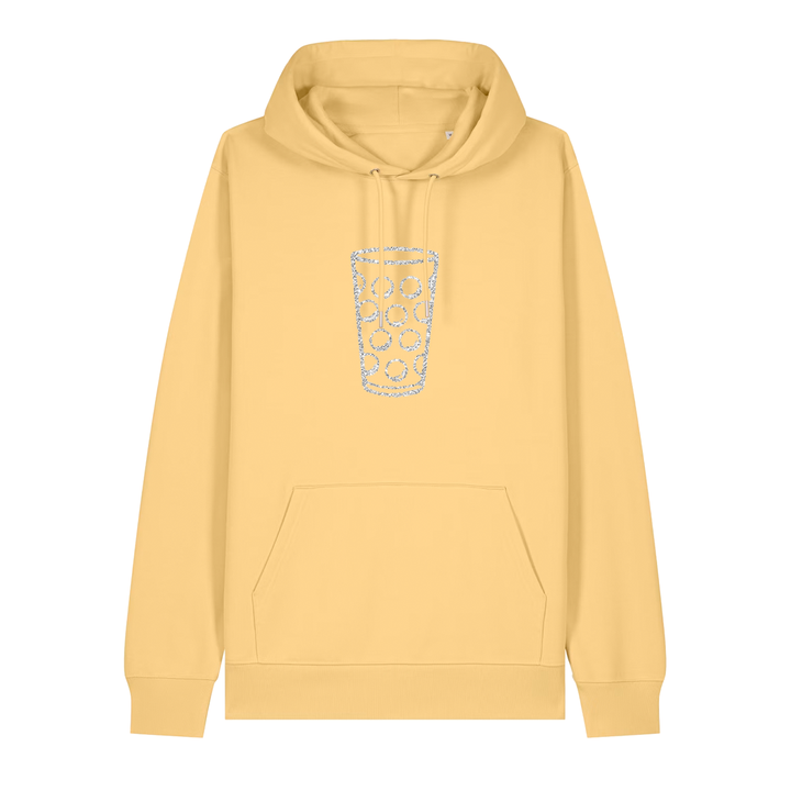 Glitzerdubbe silber - Hoodie Unisex