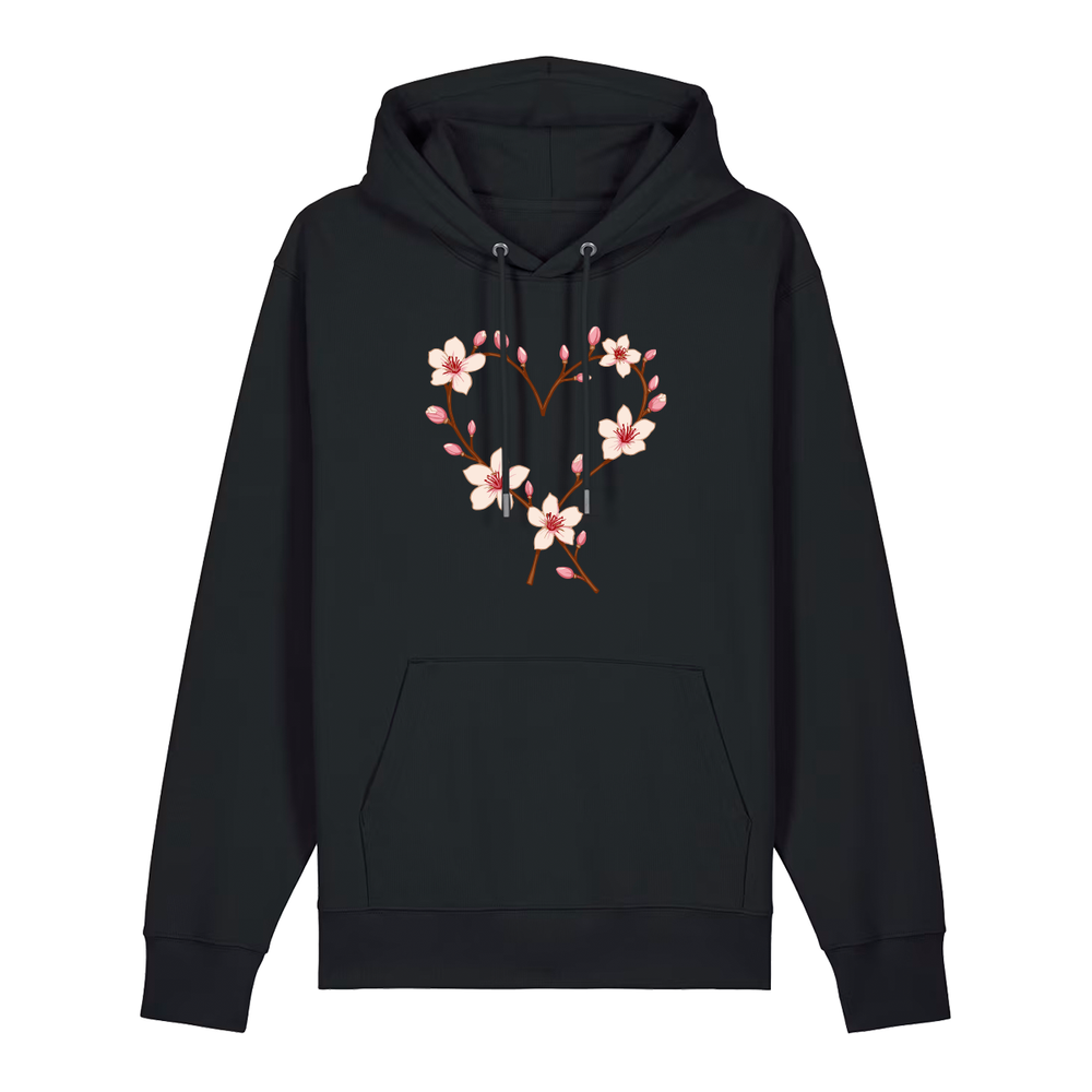 Mini Mandelblüte - Hoodie Unisex
