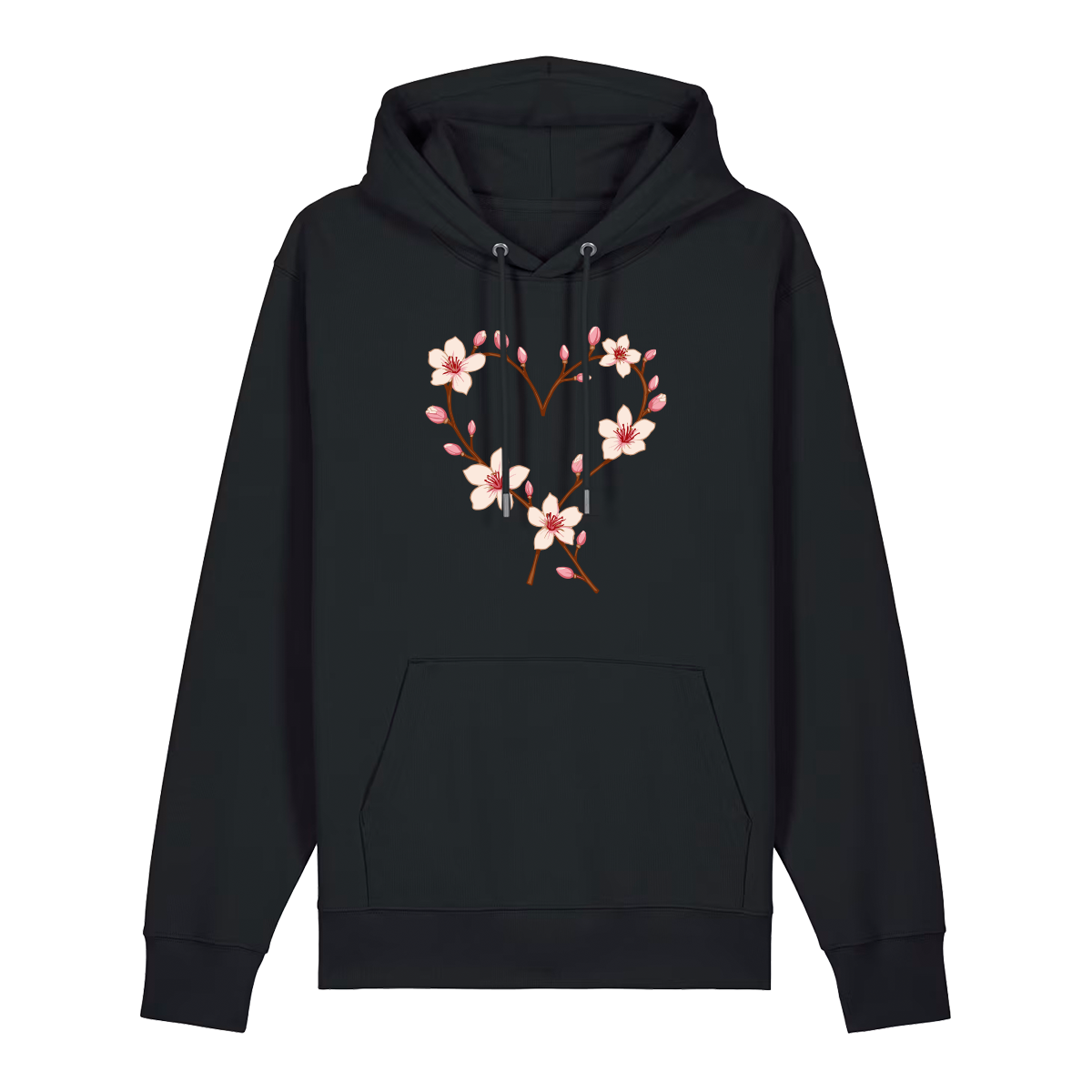 Mini Mandelblüte - Hoodie Unisex