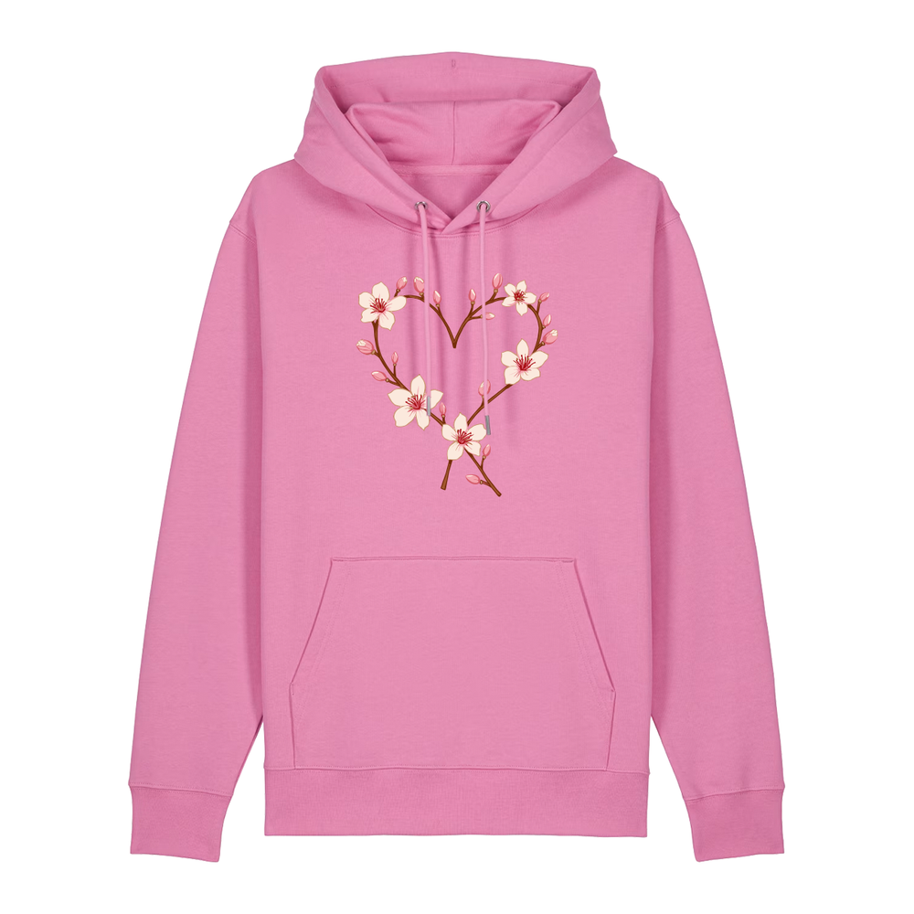 Mini Mandelblüte - Hoodie Unisex