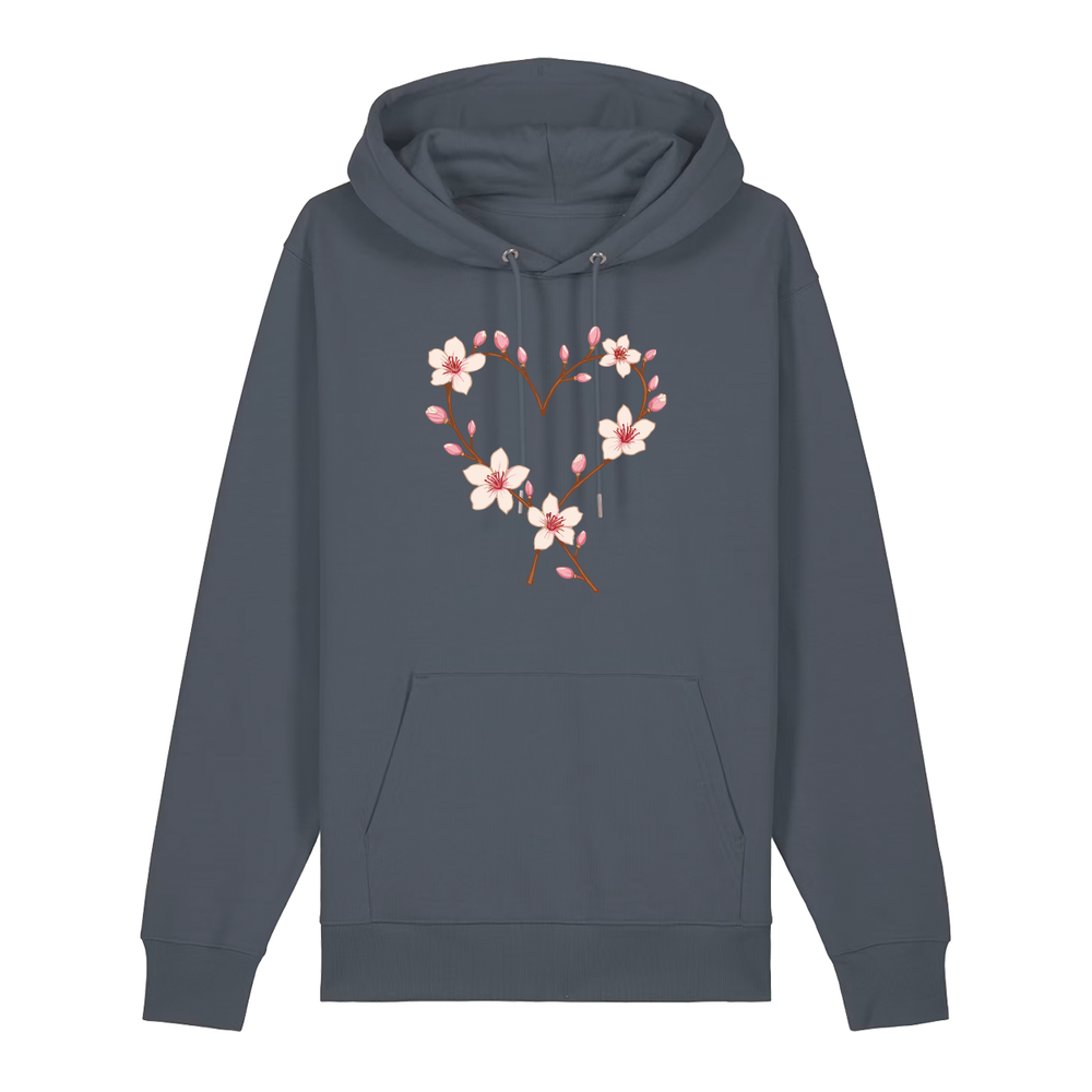 Mini Mandelblüte - Hoodie Unisex