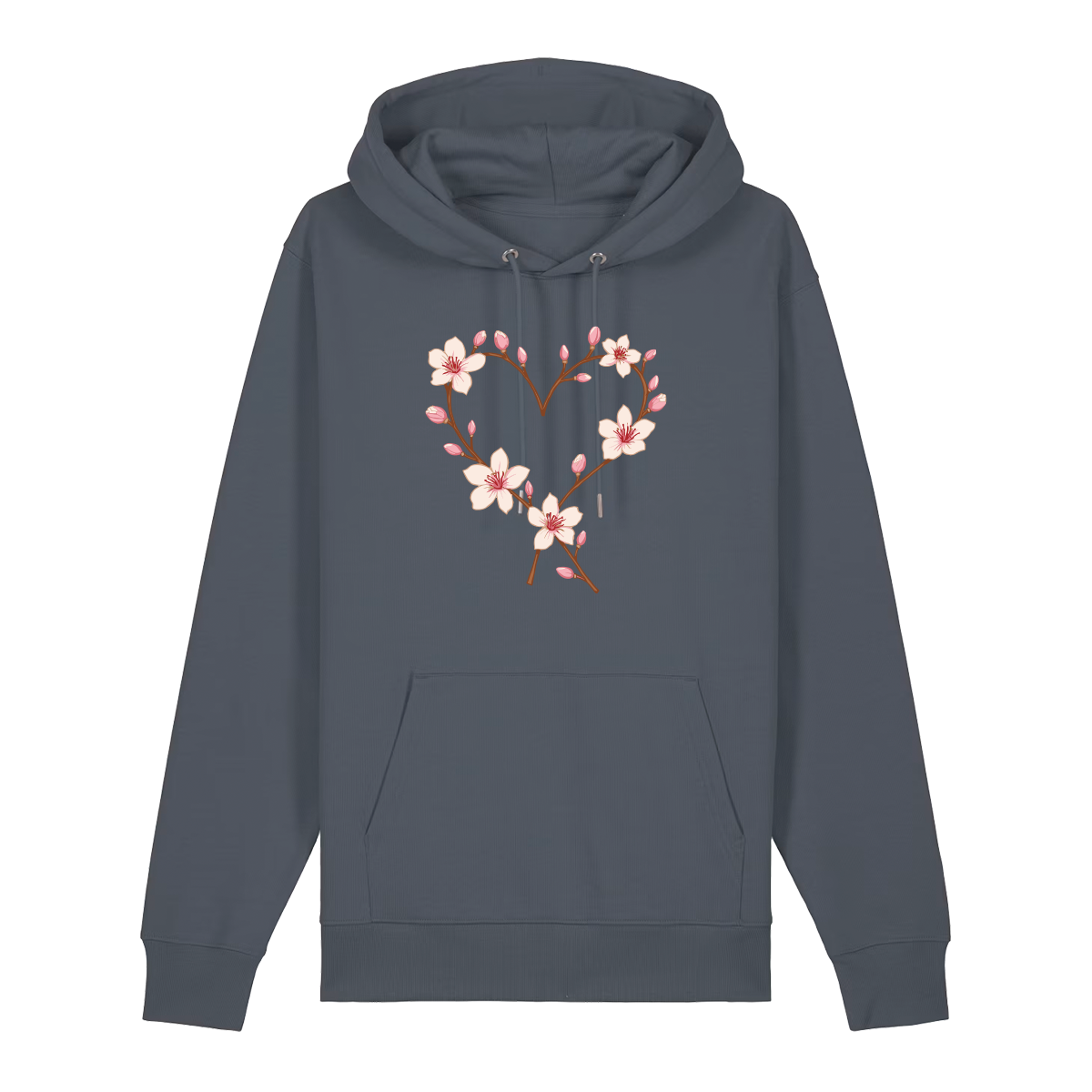 Mini Mandelblüte - Hoodie Unisex