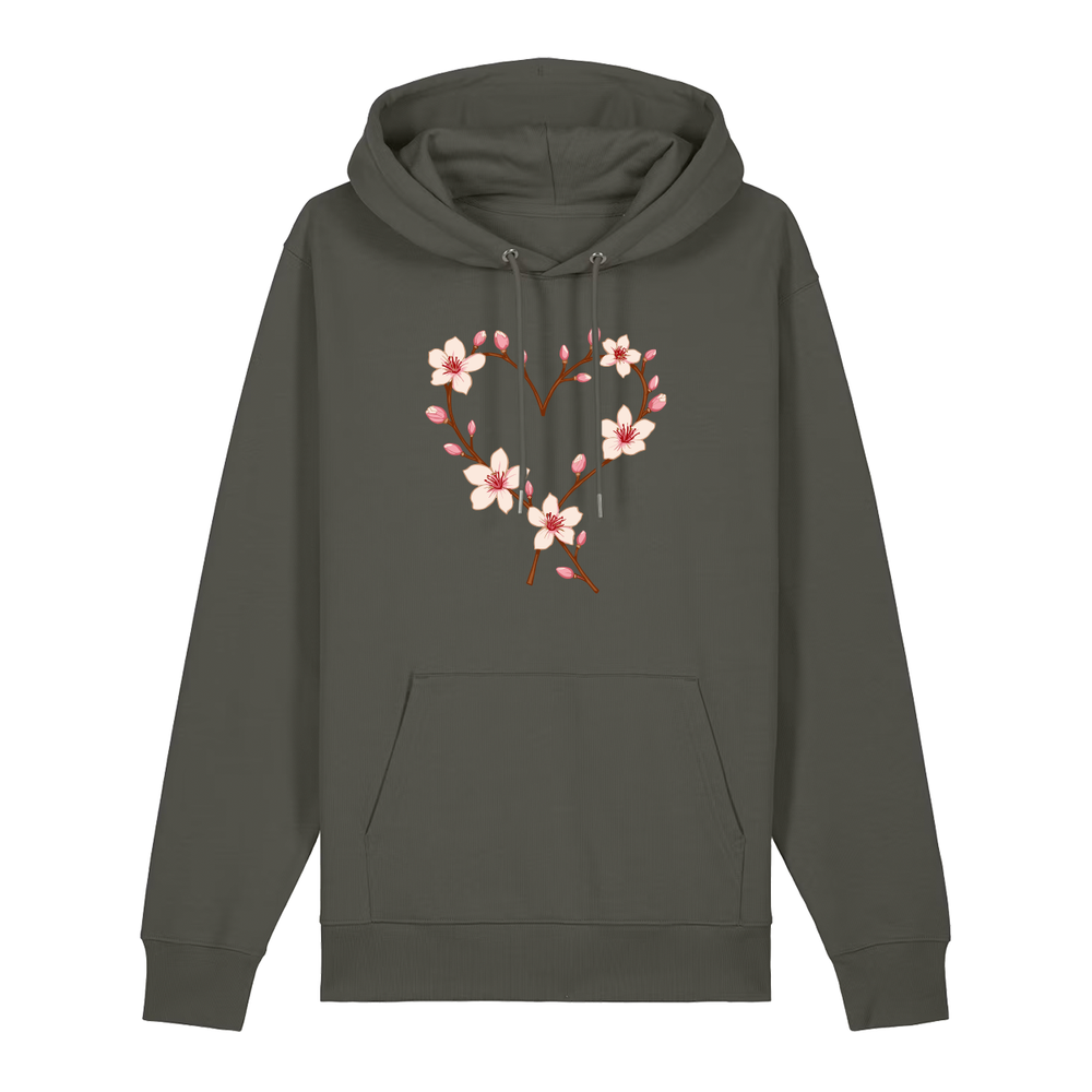 Mini Mandelblüte - Hoodie Unisex