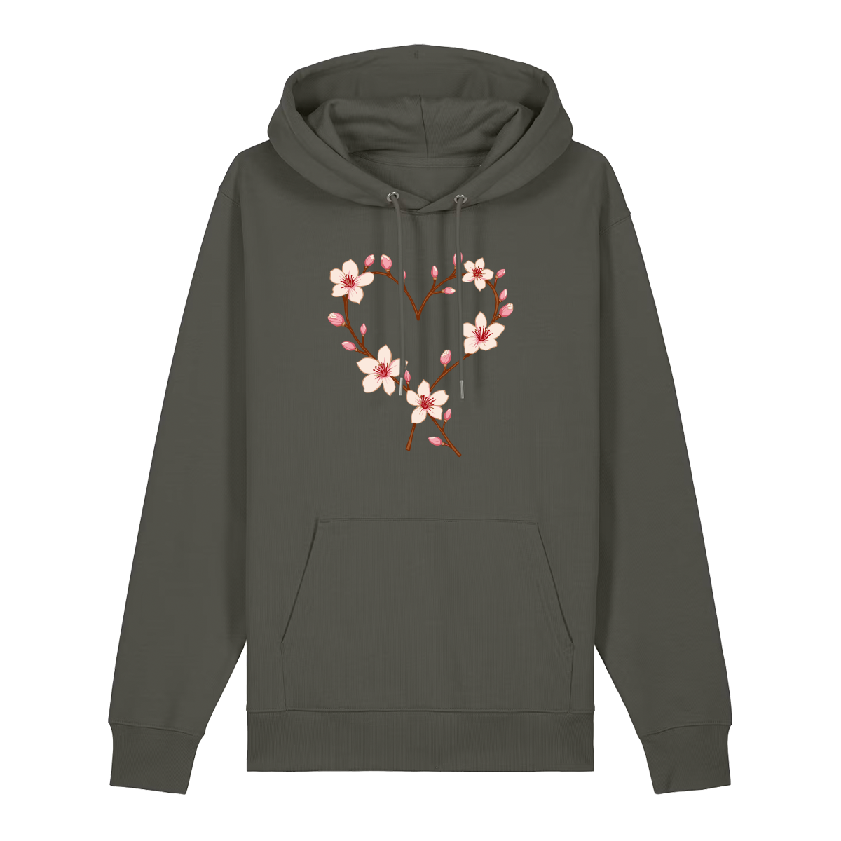 Mini Mandelblüte - Hoodie Unisex