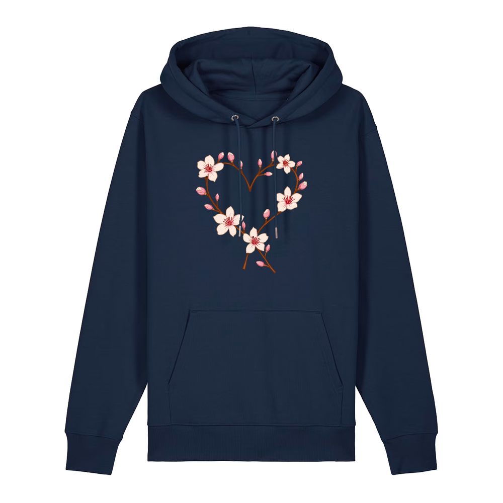 Mini Mandelblüte - Hoodie Unisex