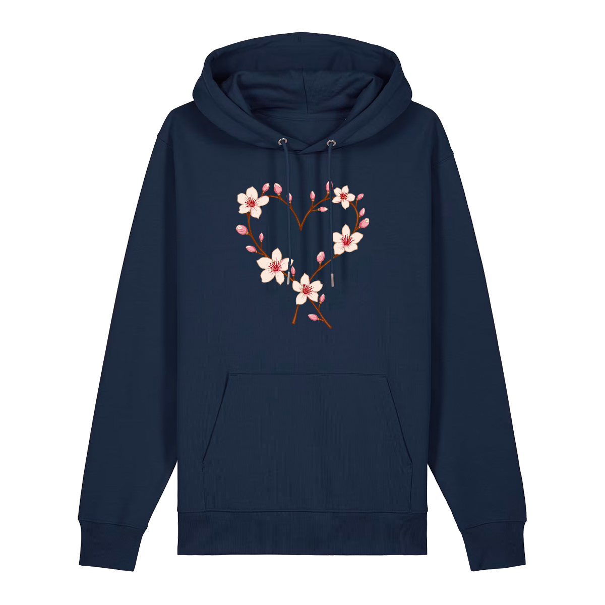 Mini Mandelblüte - Hoodie Unisex