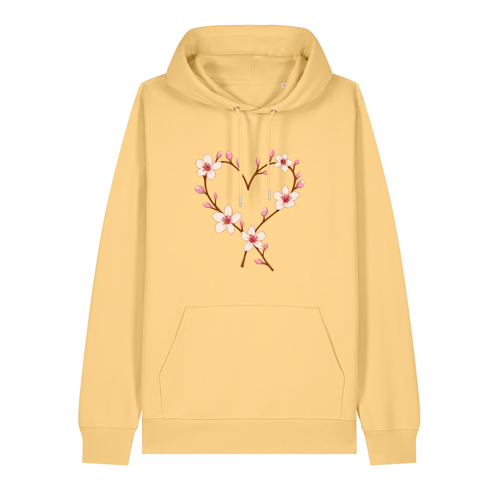 Mini Mandelblüte - Hoodie Unisex