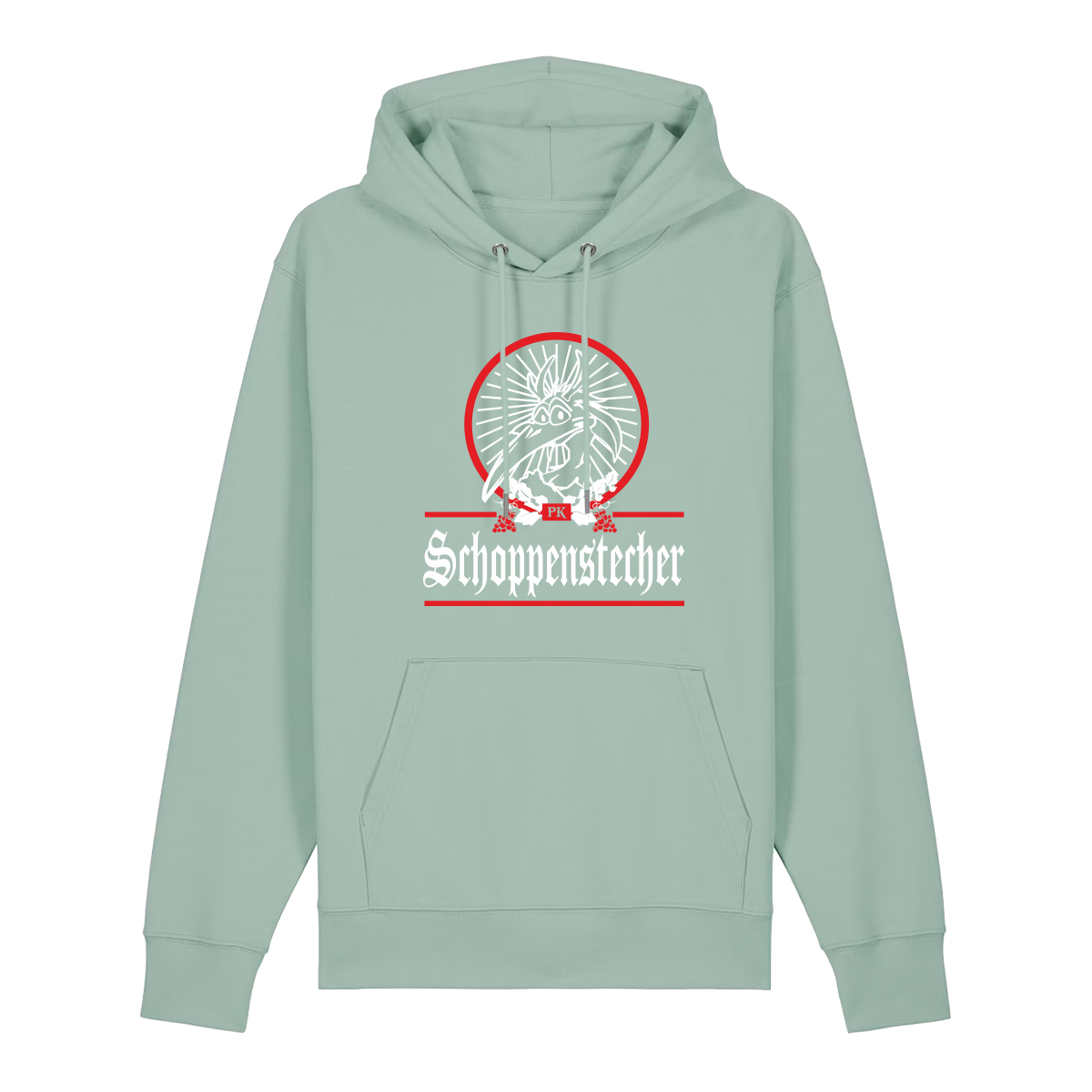 Schoppestecher (rot) - Hoodie Unisex