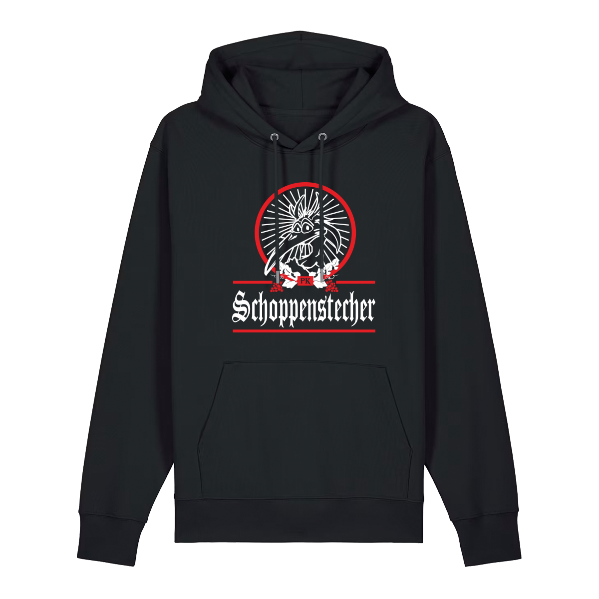 Schoppestecher (rot) - Hoodie Unisex