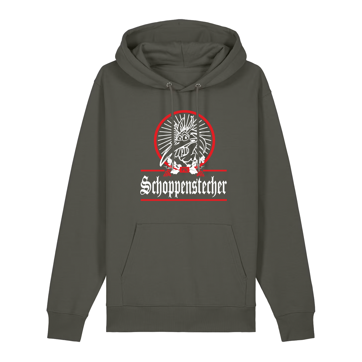 Schoppestecher (rot) - Hoodie Unisex
