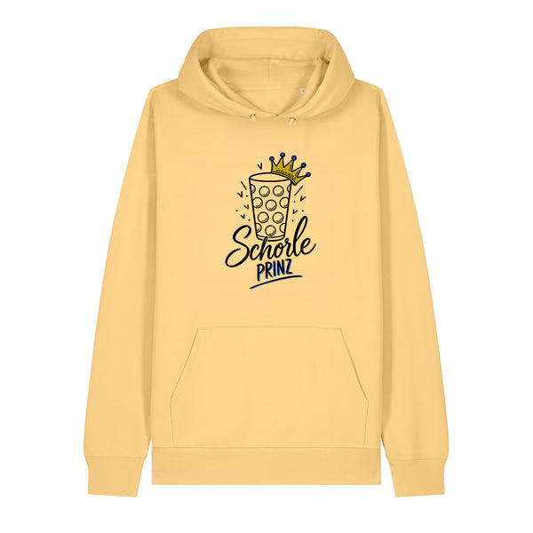 Schorleprinz Hoodie Druck Schwarz - Unisex