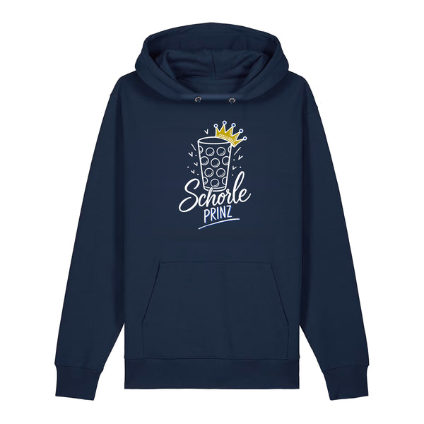 Schorleprinz Druck Weiss - Hoodie Unisex