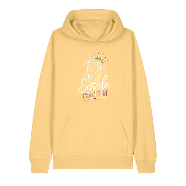 Schorleprinzessin Druck Weiss - Hoodie Unisex