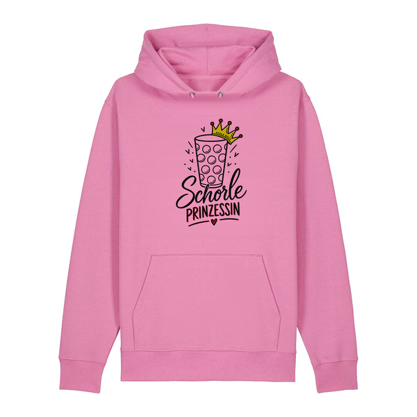 Schorleprinzessin Druck Schwarz - Hoodie Unisex