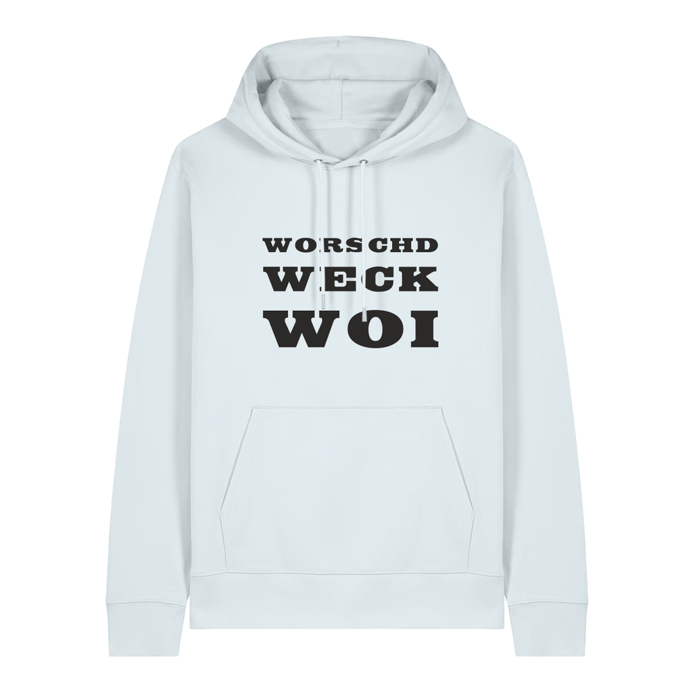 Worschd Weck Woi - Hoodie Unisex