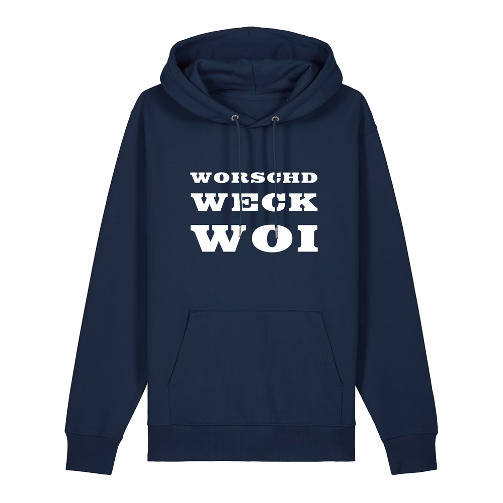 Worschd Weck Woi - Hoodie Unisex