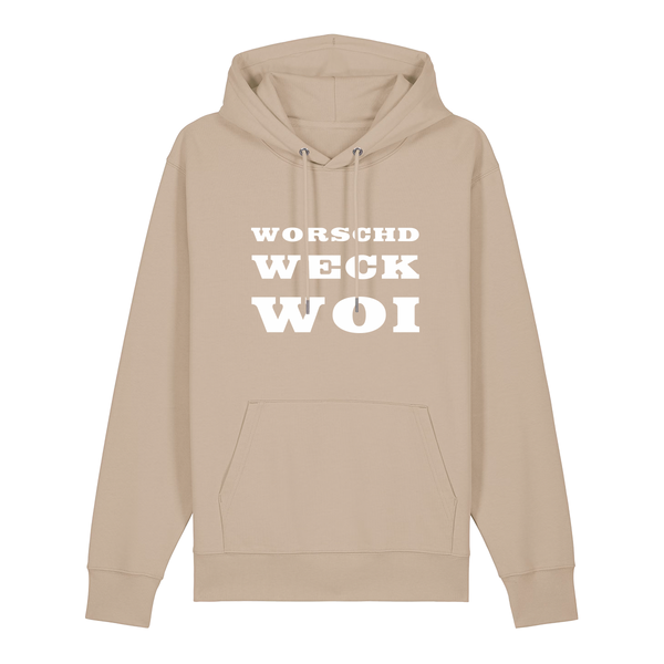 Worschd Weck Woi - Hoodie Unisex