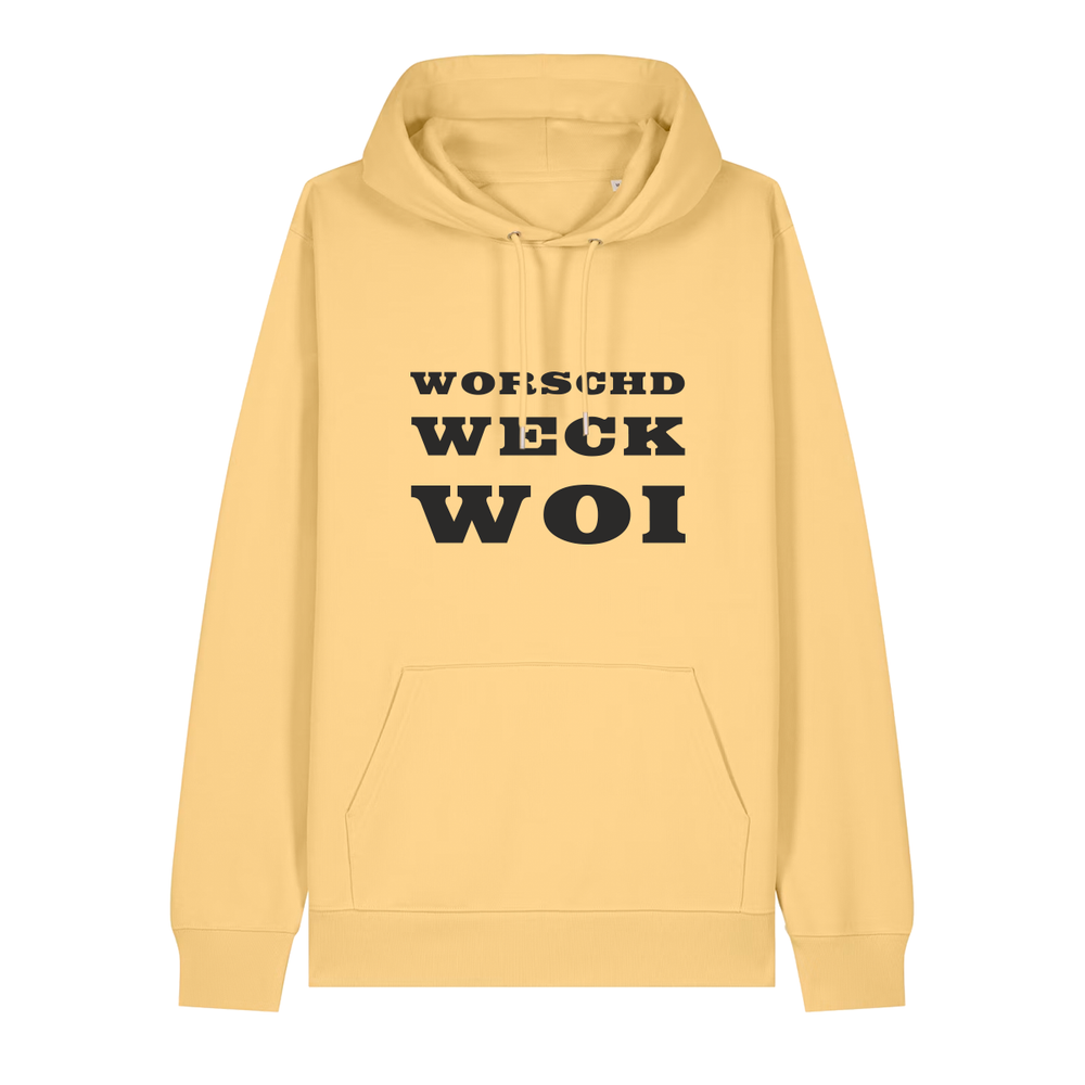Worschd Weck Woi - Hoodie Unisex