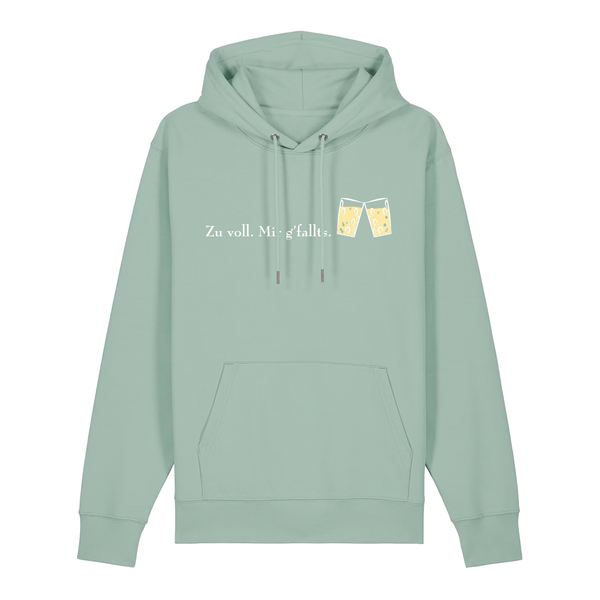 Zu voll - Hoodie Unisex