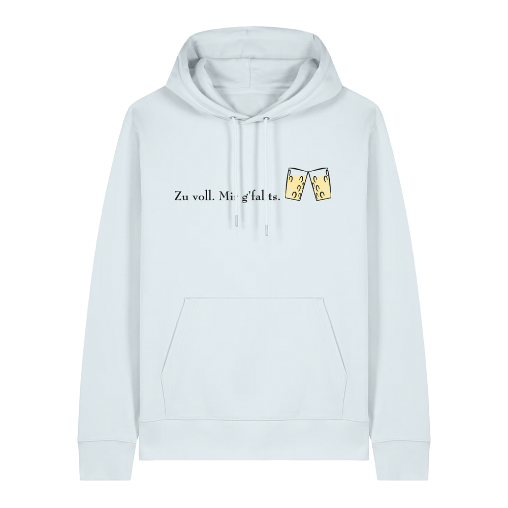 Zu voll - Hoodie Unisex