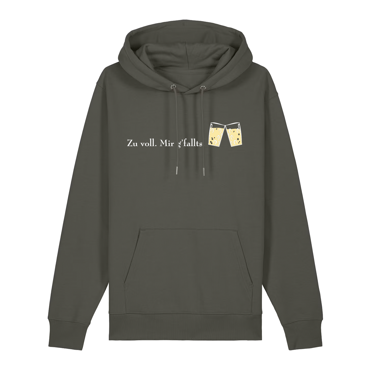 Zu voll - Hoodie Unisex