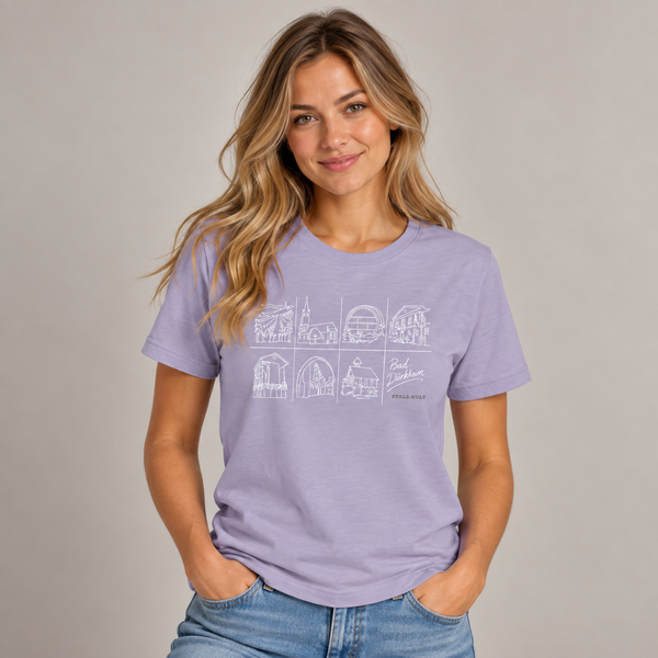 DÜW T-Shirt Druck Weiss-Unisex