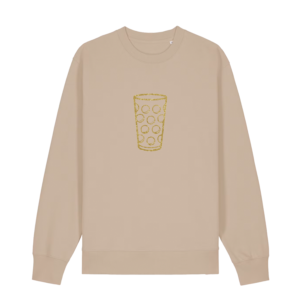Glitzerdubbe gold - Sweater Unisex