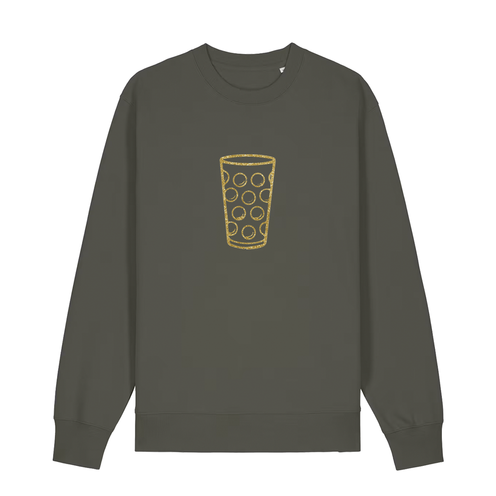 Glitzerdubbe gold - Sweater Unisex
