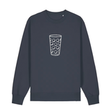 Glitzerdubbe silber - Sweater Unisex