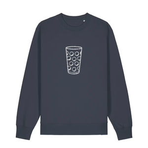 Glitzerdubbe silber - Sweater Unisex