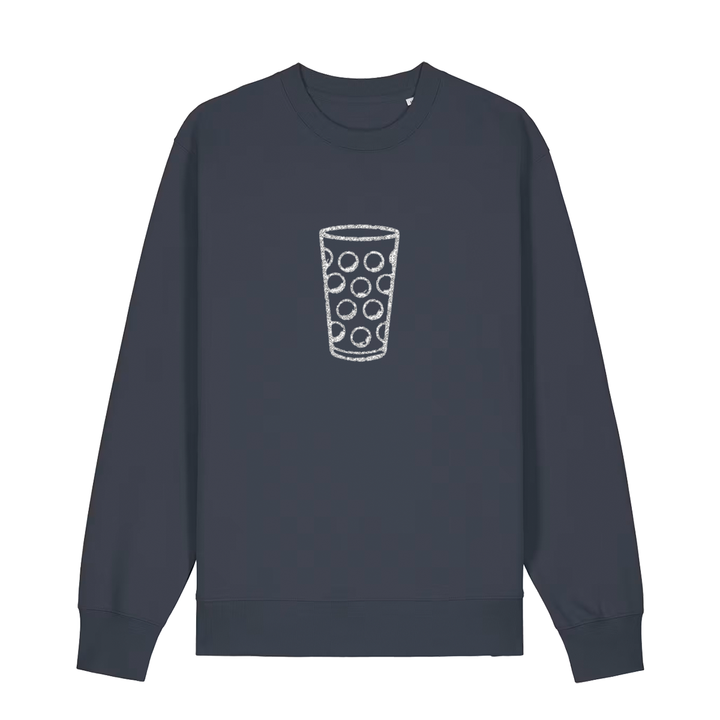 Glitzerdubbe silber - Sweater Unisex