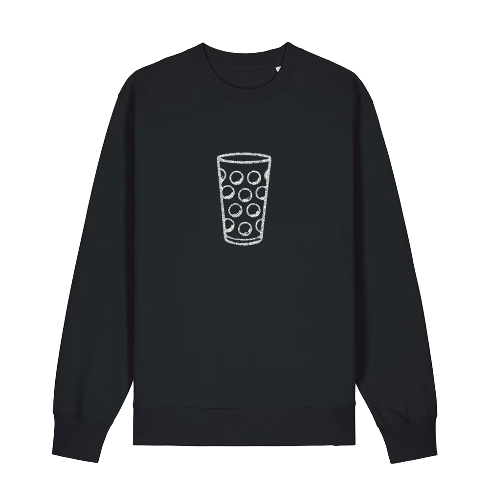 Glitzerdubbe silber - Sweater Unisex
