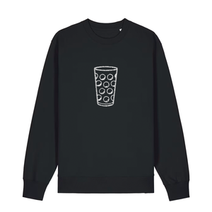 Glitzerdubbe silber - Sweater Unisex