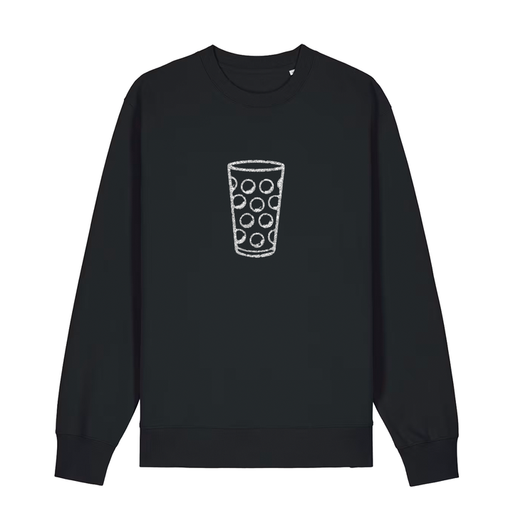 Glitzerdubbe silber - Sweater Unisex