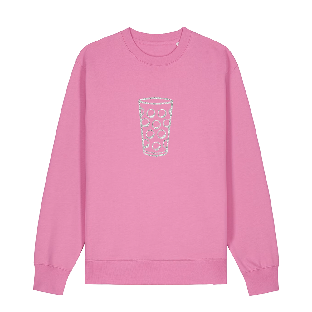 Glitzerdubbe silber - Sweater Unisex