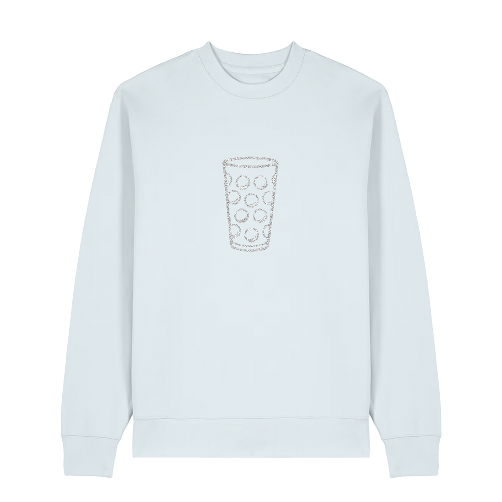 Glitzerdubbe silber - Sweater Unisex